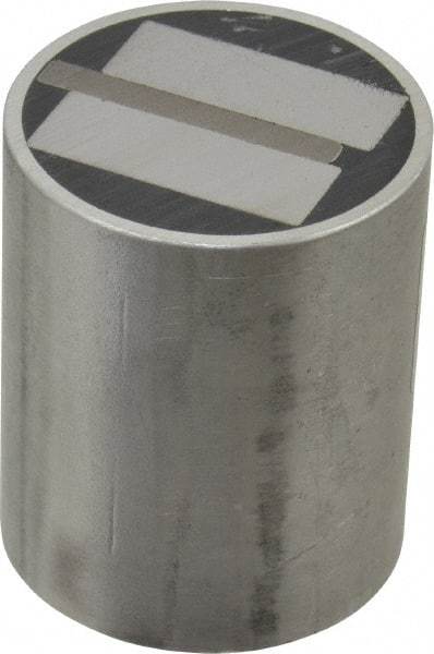 Mag-Mate - 3/8-16 Thread, 2" Diam, 2-7/16" High, 172 Lb Average Pull Force, Neodymium Rare Earth Pot Magnet - 5/16" Tapped Hole Depth, Aluminum Insulated - Americas Industrial Supply