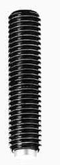J.W. Winco - M8x1.25 Metric Coarse, 63mm Length of Thread, Soft Tip Point Set Screw - Grade 5.8 Steel, 4mm Key - Americas Industrial Supply