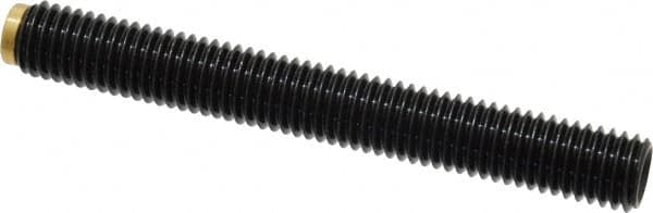 J.W. Winco - M10x1.50 Metric Coarse, 80mm Length of Thread, Soft Tip Point Set Screw - Grade 5.8 Steel, 5mm Key - Americas Industrial Supply