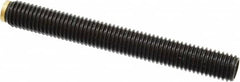 J.W. Winco - M12x1.75 Metric Coarse, 100mm Length of Thread, Soft Tip Point Set Screw - Grade 5.8 Steel, 6mm Key - Americas Industrial Supply