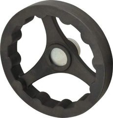 J.W. Winco - 200mm, Handwheel - 40mm Hub, Plastic, Plain Finish - Americas Industrial Supply