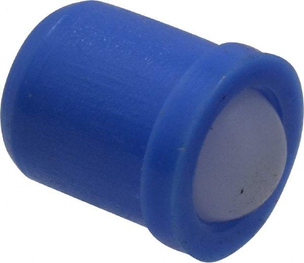 HALDER - 5mm Body Length x 4mm Body Diam, 2.5 N Init to 6.5 N Final End Force, Thermoplastic Press Fit Ball Plunger - 3mm Ball Diam, 0.8mm Max Ball Reach, 0.1mm Tolerance, 1mm Flange Thickness - Americas Industrial Supply