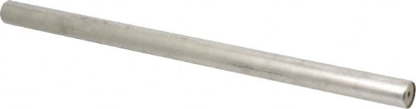 Mag-Mate - 18 Inch Long x 1 Inch Diameter Magnetic Grate Rod Separator - Ceramic Magnet, 1/4-20 Mounting Hole Thread Size, Material Grade 304 - Americas Industrial Supply