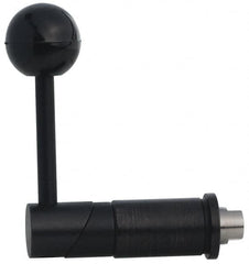 TE-CO - Tapered Cam Action Indexing Plunger - 1.1400" Body Diam, 1-1/2" Body Length, 3-1/2" Handle Length, 3/8" Plunger Projection - Americas Industrial Supply