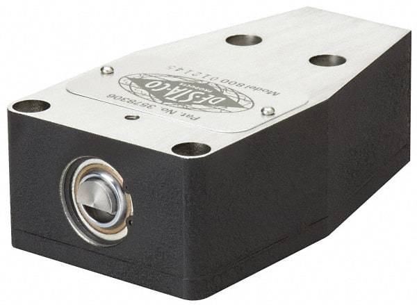 De-Sta-Co - 1,200 Lb Holding Capacity, 0.378" Max Opening Capacity, 4.83 bar Clamping Pressure, Air Hold Down Clamp - 1" Arm Length, 6" Clamp Length, 3" Clamp Width, 2-1/4" Clamp Height, Mounting Holes - Americas Industrial Supply