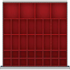 LISTA - 36-Compartment Drawer Divider Layout for 2.17" High Drawers - Americas Industrial Supply