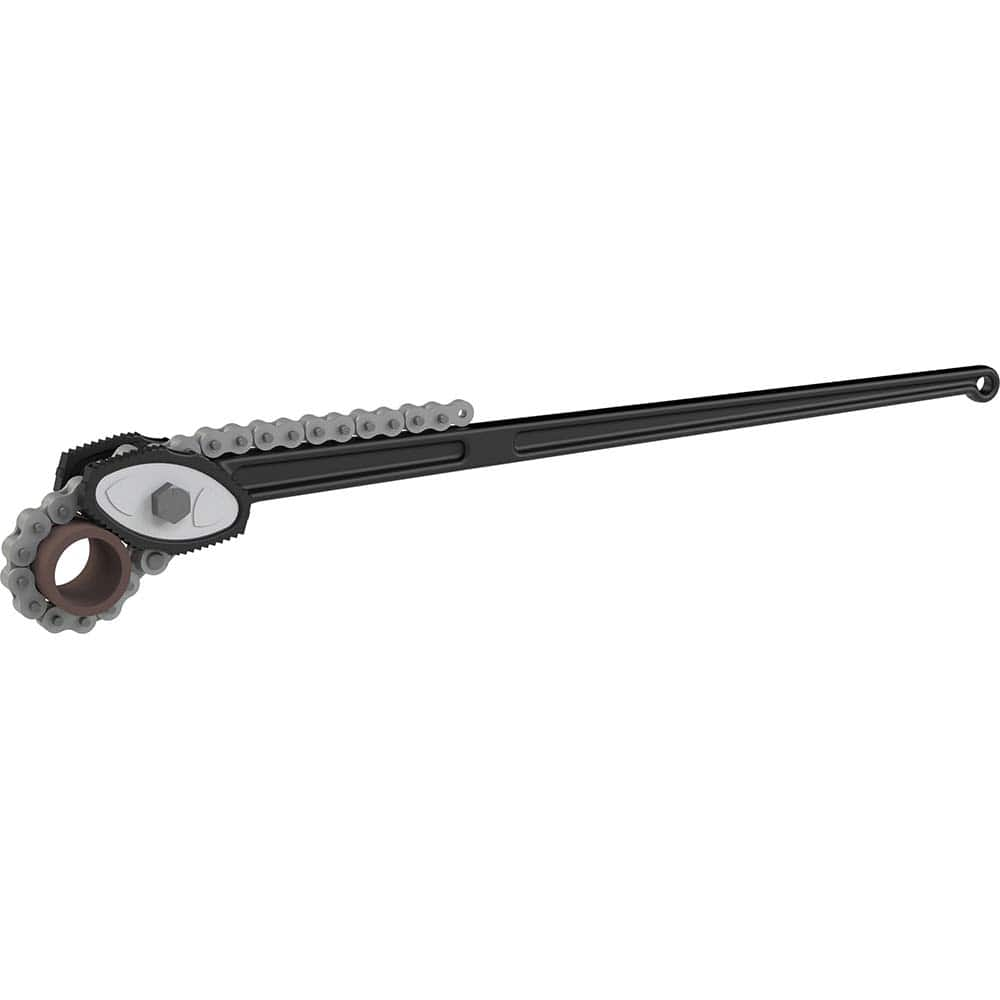 Petol - Chain & Strap Wrenches; Type: Chain Tong ; Maximum Pipe Capacity (Inch): 15.75 ; Chain/Strap Length: 59 (Inch); Handle Length: 37 (Inch) - Exact Industrial Supply