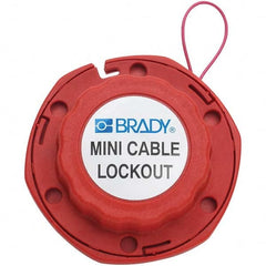 Brady - Cable Lockouts Cable Length (Feet): 8 Number of Lockout Points: 6 - Americas Industrial Supply