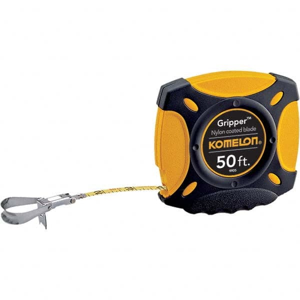 Komelon - 50' x 3/8" Yellow Blade Tape Measure - Americas Industrial Supply