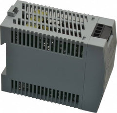 Sola/Hevi-Duty - 100 Watt, 2.10 Amp, 264 VAC, 375 VDC Input, 24 to 28 VDC Output, DIN Rail Power Supply - Screw Terminal Connection, 1 Output, 1.77 Inch Wide x 3.58 Inch Deep x 2.95 Inch High, Up to 86% Efficiency, 14 to 140°F, Green LED Display - Americas Industrial Supply