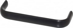 Electro Hardware - 4-9/16" Center to Center, Brush Black Anodized Aluminum Pull Handle - 1.5" High - Americas Industrial Supply