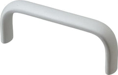 Electro Hardware - 4" Center to Center, Clear Anodized Aluminum Pull Handle - 1.75" High - Americas Industrial Supply