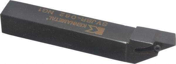 Kennametal - SVJB, Right Hand Cut, 3° Lead Angle, 1/2" Shank Height x 1/2" Shank Width, Neutral Rake Indexable Turning Toolholder - 3-1/2" OAL, VB..22. Insert Compatibility, Series Screw-On - Americas Industrial Supply