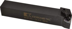 Kennametal - MWLN, Left Hand Cut, 5° Lead Angle, 1" Shank Height x 1" Shank Width, Negative Rake Indexable Turning Toolholder - 6" OAL, WN..43. Insert Compatibility, Series Kenloc - Americas Industrial Supply