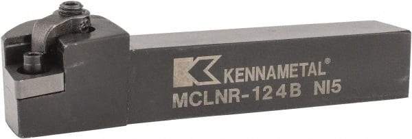 Kennametal - MCLN, Right Hand Cut, 5° Lead Angle, 3/4" Shank Height x 3/4" Shank Width, Negative Rake Indexable Turning Toolholder - 4-1/2" OAL, CN..43. Insert Compatibility, Series Kenloc - Americas Industrial Supply