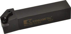 Kennametal - MCLN, Right Hand Cut, 5° Lead Angle, 1-1/4" Shank Height x 1-1/4" Shank Width, Negative Rake Indexable Turning Toolholder - 6" OAL, CN..54. Insert Compatibility, Series Kenloc - Americas Industrial Supply