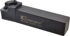 Kennametal - MCLN, Right Hand Cut, 5° Lead Angle, 1-1/4" Shank Height x 1-1/4" Shank Width, Negative Rake Indexable Turning Toolholder - 6" OAL, CN..64. Insert Compatibility, Series Kenloc - Americas Industrial Supply