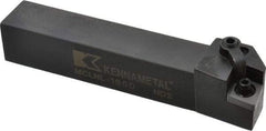 Kennametal - MCLN, Left Hand Cut, 5° Lead Angle, 1" Shank Height x 1" Shank Width, Negative Rake Indexable Turning Toolholder - 6" OAL, CN..54. Insert Compatibility, Series Kenloc - Americas Industrial Supply