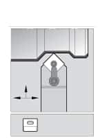 Kennametal - MSDN, Neutral Cut, 0° Lead Angle, 5/8" Shank Height x 5/8" Shank Width, Negative Rake Indexable Turning Toolholder - 4-1/2" OAL, SN..32. Insert Compatibility, Series Kenloc - Americas Industrial Supply