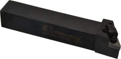 Kennametal - MDJN, Left Hand Cut, 3° Lead Angle, 1" Shank Height x 1" Shank Width, Negative Rake Indexable Turning Toolholder - 6" OAL, DN..43. Insert Compatibility, Series Kenloc - Americas Industrial Supply
