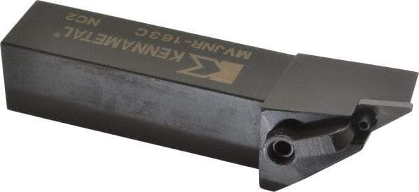 Kennametal - MVJN, Right Hand Cut, 3° Lead Angle, 1" Shank Height x 1" Shank Width, Negative Rake Indexable Turning Toolholder - 5" OAL, VN..33. Insert Compatibility, Series Kenloc - Americas Industrial Supply