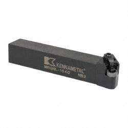 Kennametal - MRGN, Left Hand Cut, 15° Lead Angle, 1" Shank Height x 1" Shank Width, Negative Rake Indexable Turning Toolholder - 6" OAL, RN..43 Insert Compatibility, Series Kenloc - Americas Industrial Supply