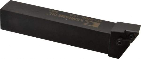 Kennametal - MTJN, Right Hand Cut, 3° Lead Angle, 1" Shank Height x 1" Shank Width, Negative Rake Indexable Turning Toolholder - 6" OAL, TN..33. Insert Compatibility, Series Kenloc - Americas Industrial Supply