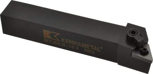 Kennametal - MTJN, Left Hand Cut, 3° Lead Angle, 1" Shank Height x 1" Shank Width, Negative Rake Indexable Turning Toolholder - 6" OAL, TN..43. Insert Compatibility, Series Kenloc - Americas Industrial Supply