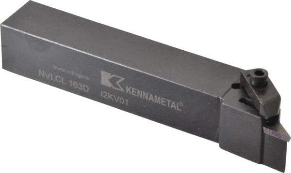 Kennametal - VP.., -5° Lead Angle NVLC External Left Hand Indexable Profiling Toolholder - 25.4mm Shank Height x 25.4mm Shank Width, 6" Long, Steel - Americas Industrial Supply