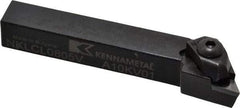 Kennametal - NP.., -5° Lead Angle NKLC External Left Hand Indexable Profiling Toolholder - 12.7mm Shank Height x 12.7mm Shank Width, 88.9mm Long, Steel - Americas Industrial Supply