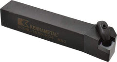 Kennametal - DCLN, Left Hand Cut, 5° Lead Angle, 1" Shank Height x 1" Shank Width, Negative Rake Indexable Turning Toolholder - 6" OAL, CN..54. Insert Compatibility, Series Kenclamp - Americas Industrial Supply