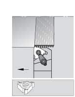 Kennametal - External Thread, Right Hand Cut, 63/64" Shank Width x 63/64" Shank Height Indexable Threading Toolholder - 150mm OAL, LT 22ER Insert Compatibility, LSA Toolholder, Series LT Threading - Americas Industrial Supply