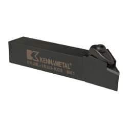 Kennametal - DVJN, Left Hand Cut, 3° Lead Angle, 1" Shank Height x 1" Shank Width, Negative Rake Indexable Turning Toolholder - 6" OAL, VN..33. Insert Compatibility, Series Kenclamp - Americas Industrial Supply