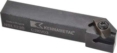 Kennametal - External Thread, Left Hand Cut, 19.05mm Shank Width x 19.05mm Shank Height Indexable Threading Toolholder - 114.3mm OAL, N.3L Insert Compatibility, NS Toolholder, Series Top Notch - Americas Industrial Supply