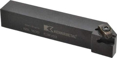 Kennametal - External Thread, Left Hand Cut, 25.4mm Shank Width x 25.4mm Shank Height Indexable Threading Toolholder - 152.4mm OAL, N.3L Insert Compatibility, NS Toolholder, Series Top Notch - Americas Industrial Supply