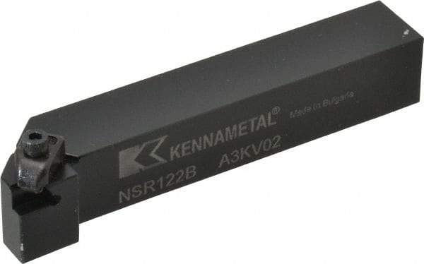 Kennametal - External Thread, Right Hand Cut, 19.05mm Shank Width x 19.05mm Shank Height Indexable Threading Toolholder - 114.3mm OAL, N.2R Insert Compatibility, NS Toolholder, Series Top Notch - Americas Industrial Supply