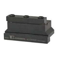 Kennametal - Tool Block Style A2TZN, 26mm Blade Height, 3.39" OAL, 1.89"& OAH, Indexable Cutoff Blade Tool Block - 1" Shank Height, 1" Shank Width, Reversible, Series A2 Cut-Off - Americas Industrial Supply