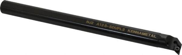 Kennametal - 24.89mm Min Bore Diam, 10" OAL, 3/4" Shank Diam, A-SDUP Indexable Boring Bar - DP.. Insert, Screw Holding Method - Americas Industrial Supply