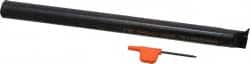 Kennametal - 24.89mm Min Bore Diam, 10" OAL, 3/4" Shank Diam, A-SVSP Indexable Boring Bar - VB.. Insert, Screw Holding Method - Americas Industrial Supply