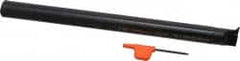 Kennametal - 24.89mm Min Bore Diam, 10" OAL, 3/4" Shank Diam, A-SVSP Indexable Boring Bar - VB.. Insert, Screw Holding Method - Americas Industrial Supply