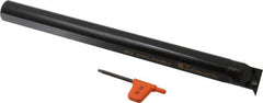 Kennametal - 33.02mm Min Bore Diam, 12" OAL, 1" Shank Diam, A-SVSP Indexable Boring Bar - VB.. Insert, Screw Holding Method - Americas Industrial Supply
