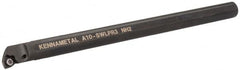 Kennametal - 19.56mm Min Bore Diam, 254mm OAL, 5/8" Shank Diam, A-SWLP Indexable Boring Bar - WP.. Insert, Screw Holding Method - Americas Industrial Supply