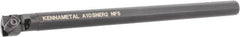 Kennametal - 25.4mm Min Bore Diam, 10" OAL, 5/8" Shank Diam, A-NE Indexable Boring Bar - N. Insert, Clamp Holding Method - Americas Industrial Supply