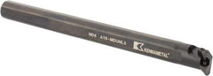 Kennametal - 33.02mm Min Bore Diam, 12" OAL, 1" Shank Diam, A-MDUN Indexable Boring Bar - DN.. Insert, Screw or Clamp Holding Method - Americas Industrial Supply