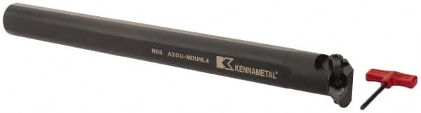 Kennametal - 43.31mm Min Bore Diam, 14" OAL, 31.75mm Shank Diam, A-MDUN Indexable Boring Bar - DN.. Insert, Screw or Clamp Holding Method - Americas Industrial Supply