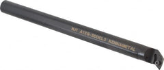 Kennametal - 24.89mm Min Bore Diam, 10" OAL, 3/4" Shank Diam, A-SDUC Indexable Boring Bar - DC.. Insert, Screw Holding Method - Americas Industrial Supply
