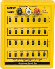 Extech - 1 to 110 k Ohm, Earth Ground Resistance Tester - No Batteries Required, 1 to 110 Resolution - Americas Industrial Supply