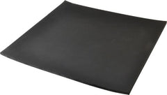 Made in USA - 12" Long, 12" Wide, 1/4" Thick, Neoprene Rubber Foam Sheet - 65 to 75 Durometer, Black, -40 to 225°F, 2,500 psi Tensile Strength, Plain Backing, Stock Length - Americas Industrial Supply