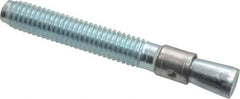 Red Head - 3/8 Inch Diameter, 3/8-16 Inch Thread, 3 Inch Overall Length, Grade 3, Wedge Expansion Concrete Anchor - Steel, Zinc Plated, 1-3/4 Inch Thread Length, Tie Wire Head, 3/8 Inch Drill - Americas Industrial Supply