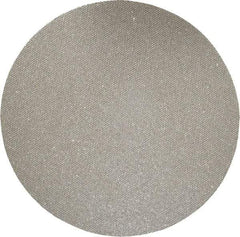 Norton - 5" Diam, 120 Grit Diamond Adhesive PSA Disc - Medium Grade, Black, Cloth Backing, Flexible - Americas Industrial Supply